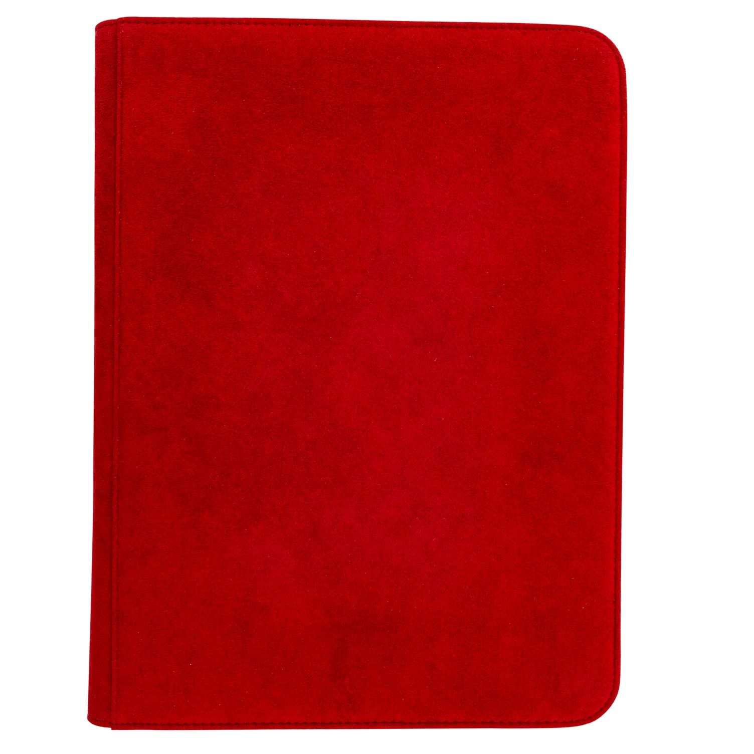 Vivid Deluxe 9-Pocket Zippered PRO-Binder - Red, Large - Image 3