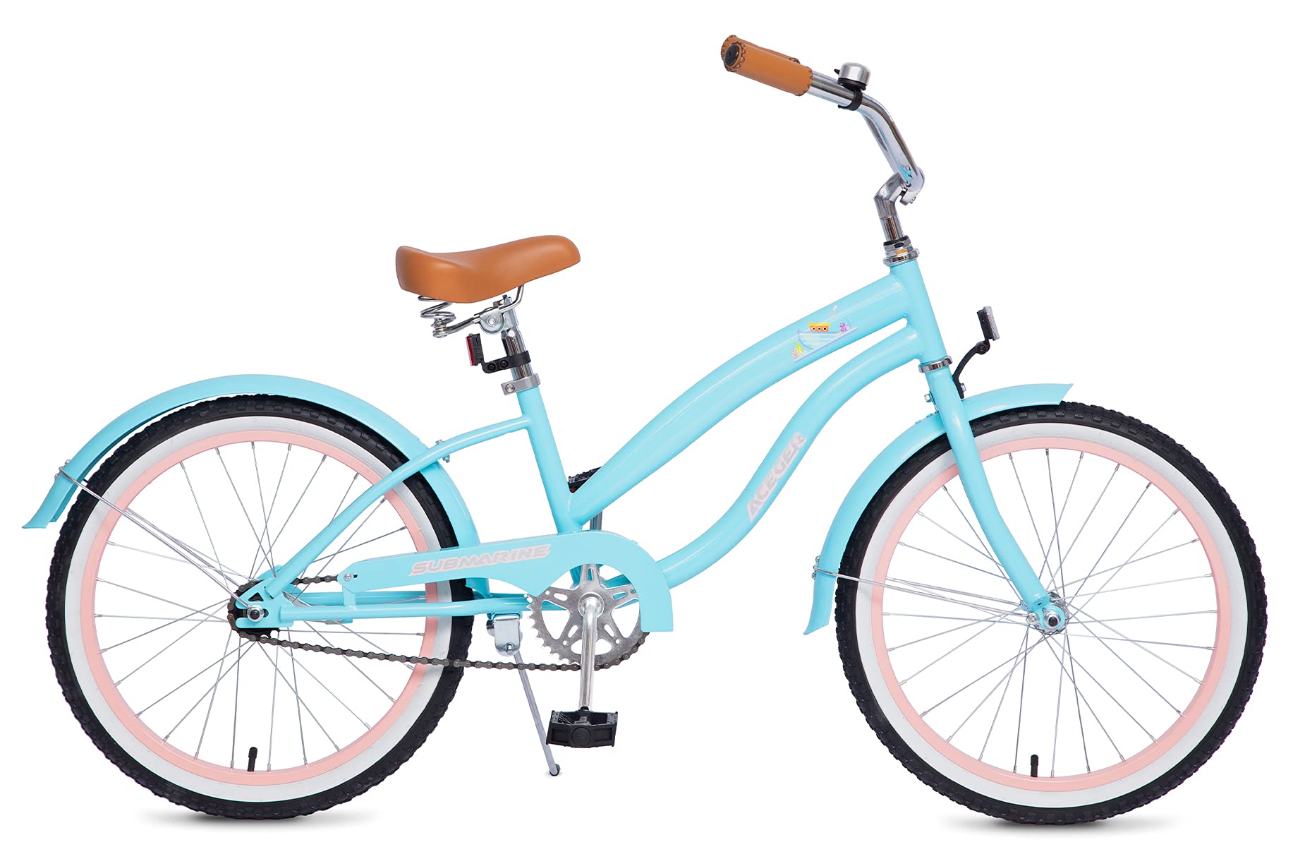 ACEGER Girls Beach Cruiser Bike, 16 Inch 