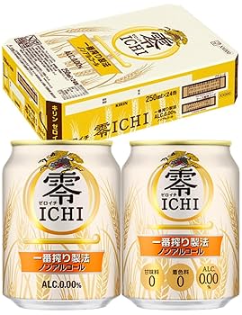 Amazon.co.jp: 零ICHI キリン ノンアルコールビール250ml×24本