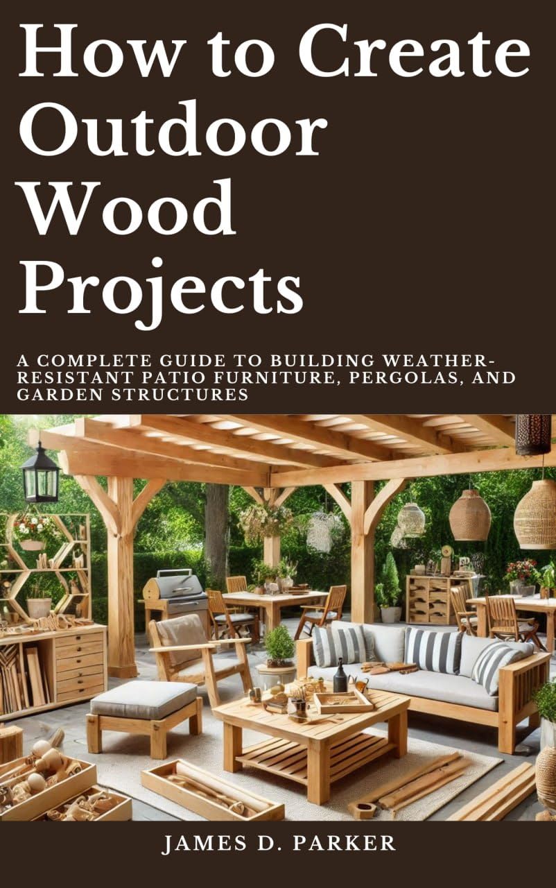 How to Create Outdoor Wood Projects: A Complete Guide to Building Weather-Resistant Patio Furniture Pergolas, and Garden Structures (Workshop Wisdom: The ... Beginner's Path to Woodworking Mastery)      [Print Replica] Kindle Edition