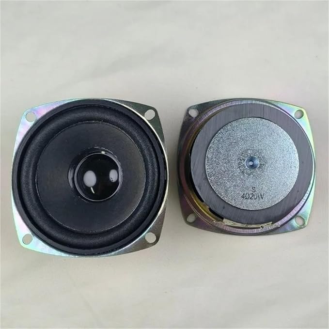 2 Piezas Parlante 3 Pulgadas 78mm 20W 4 Ohm 8 Ohm Bluetooth miniatura 5