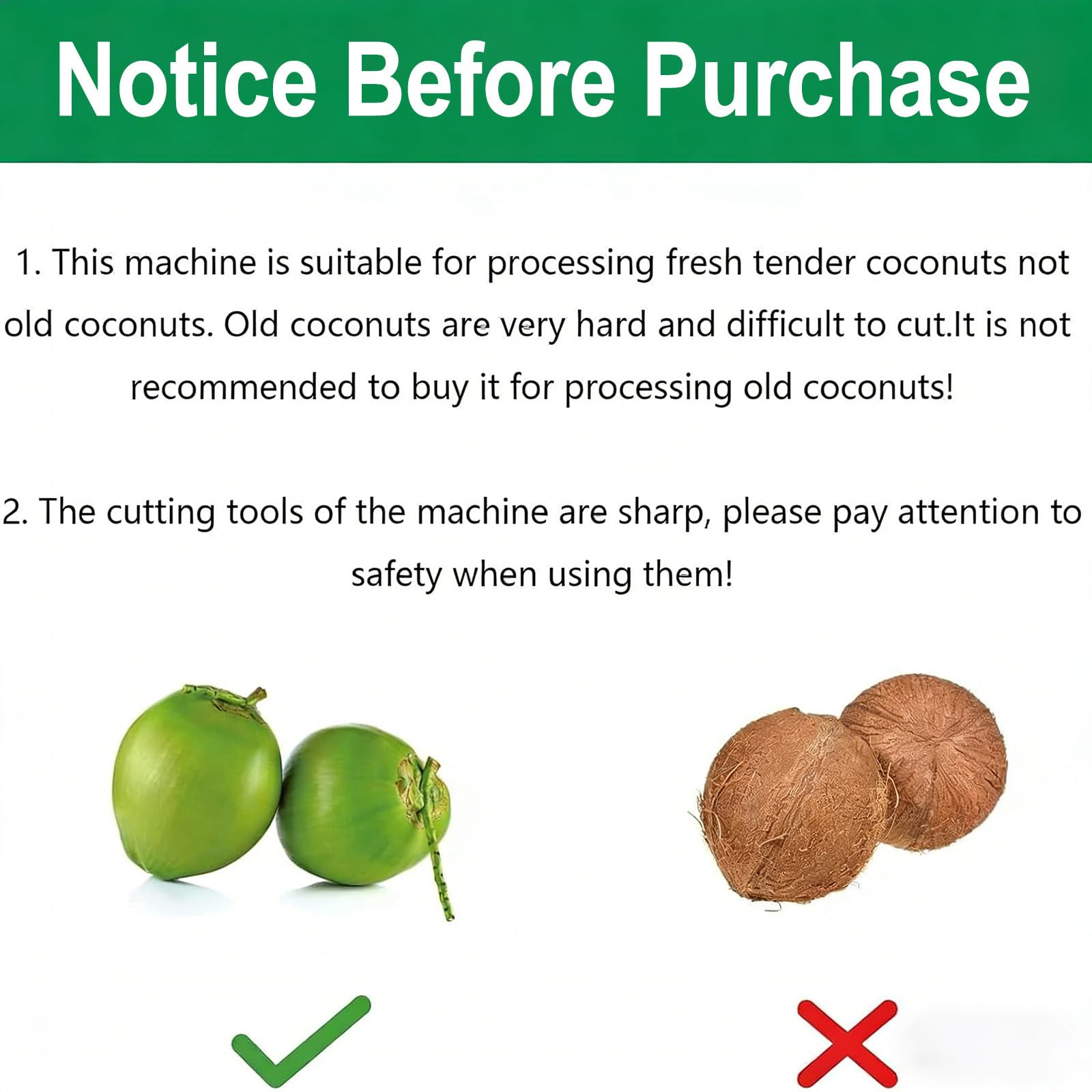 Macchina Apri Cocco Manuale per Noci di Cocco Tenere, Macchina per Aprire e Sbucciare con Impugnatura Antiscivolo, Operazione User-Friendly, Trapanatura Verticale di Noci di Cocco Three Handles