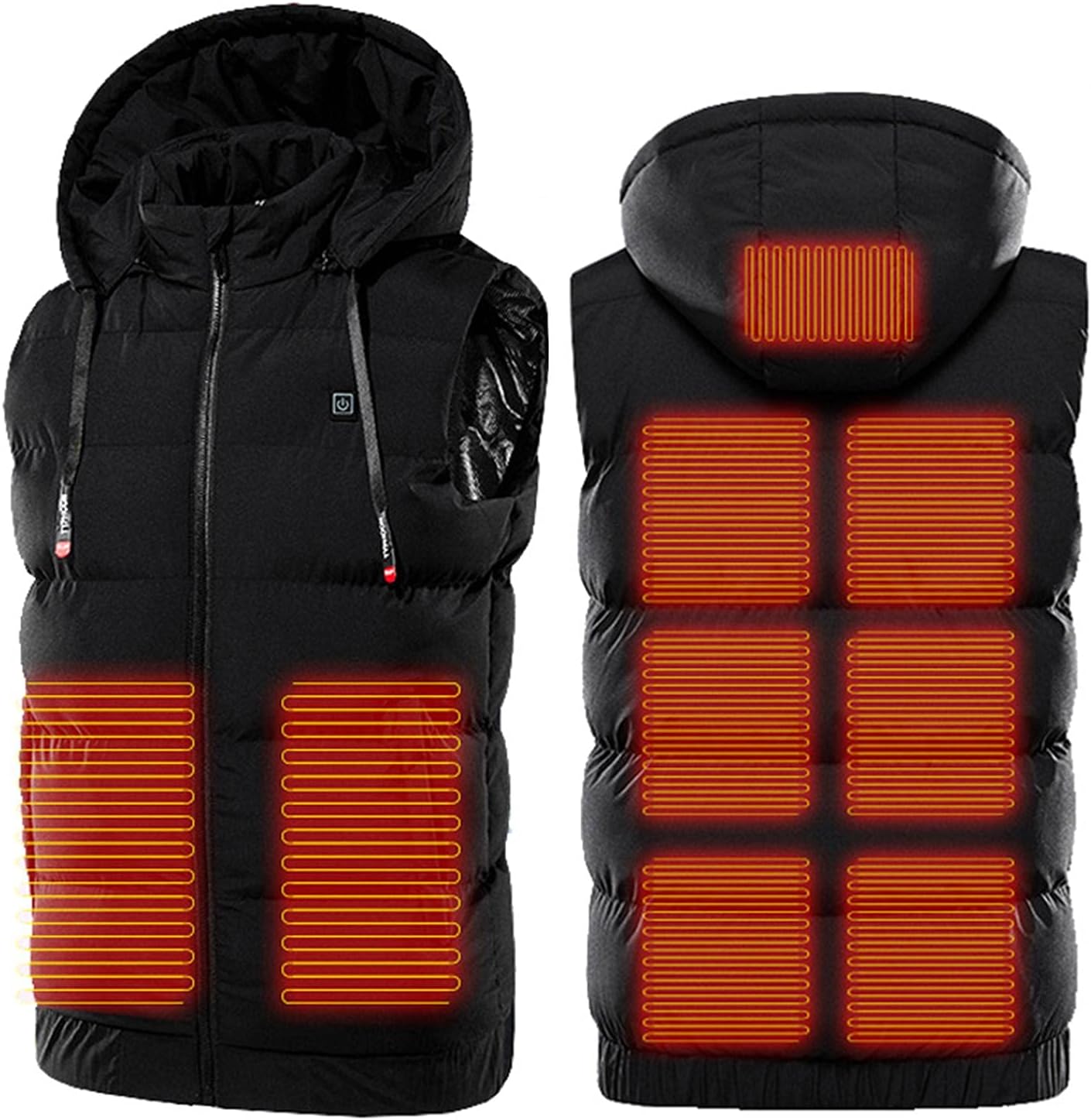 xiaolajiao Heated Warm Vest, Lightweight Heating Hooded