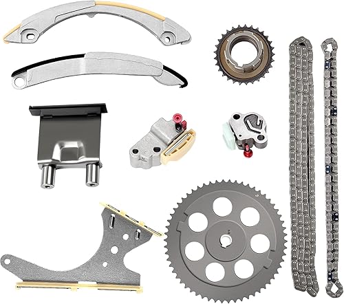 OCPTY Kit de cadena de distribución para 9-0195SC para 2002-2008 para Buick Rainier Colorado Trailblazer Canyon Envoy para Hummer H3 para Isuzu