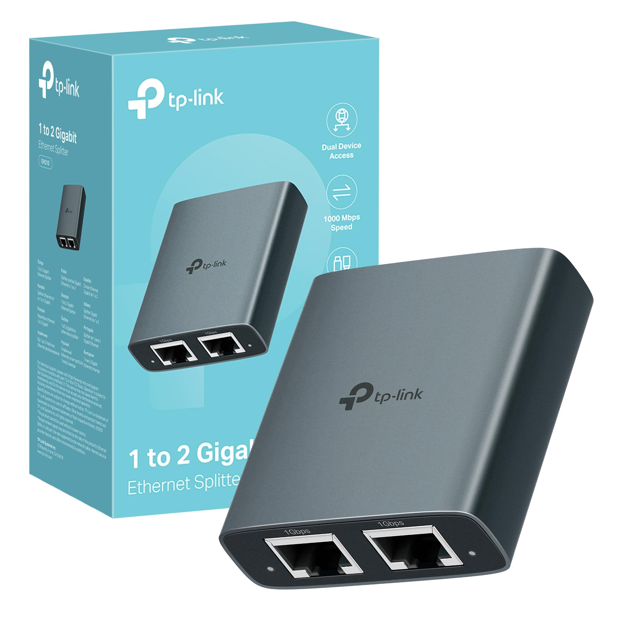 Oferta: TP-Link EH210 - Switch ethernet,Adaptador Switch gigabit 1