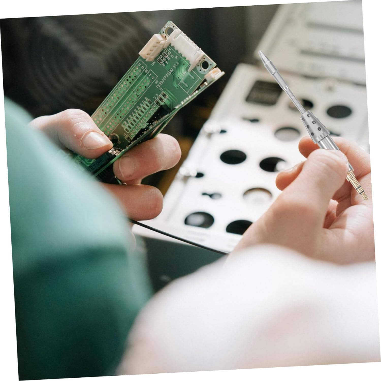 VILLCASE Cordless Soldering Iron Replacement Tips Soldering Iron Tips for Tsp Welding Solder Accessories