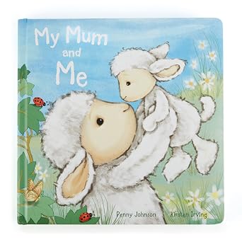 Jellycat My Mom and Me kitap   Tahta kitab
