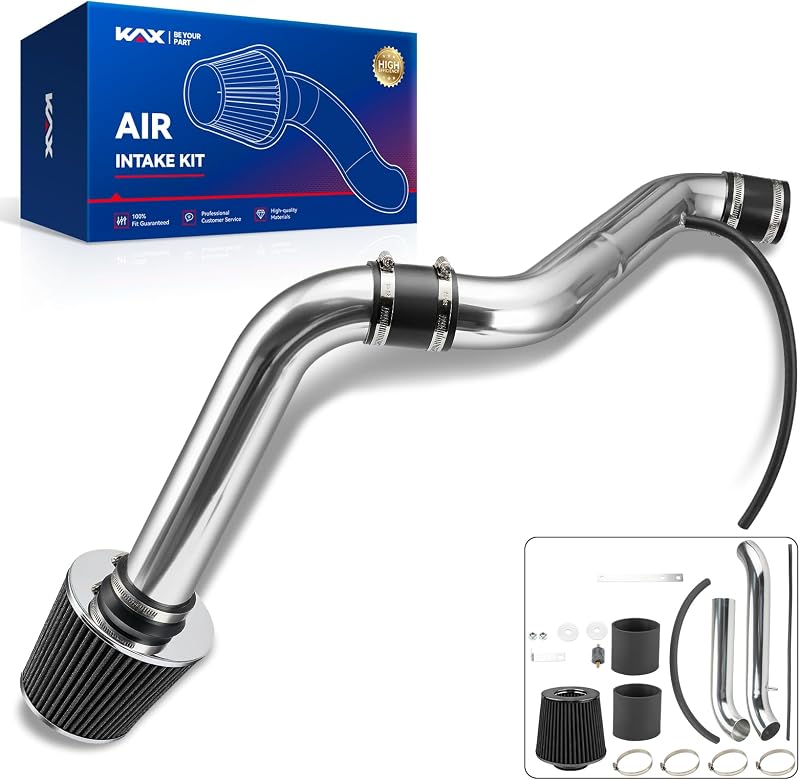 Kit de admissão de ar frio KAX 2,75" para Honda Accord 2.2L e 2.3L – 1 conjunto