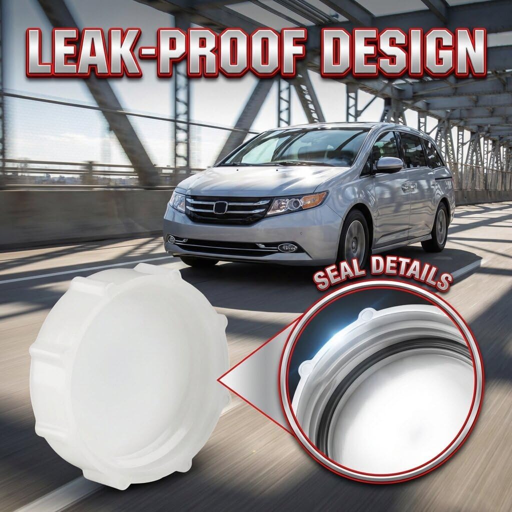 Coolant Reservoir Cap Compatible with Honda Odyssey 2011-2017 19102-RV0-A00 19102RV0A00 Radiator Expansion Tank Cap Overflow Protection Cap