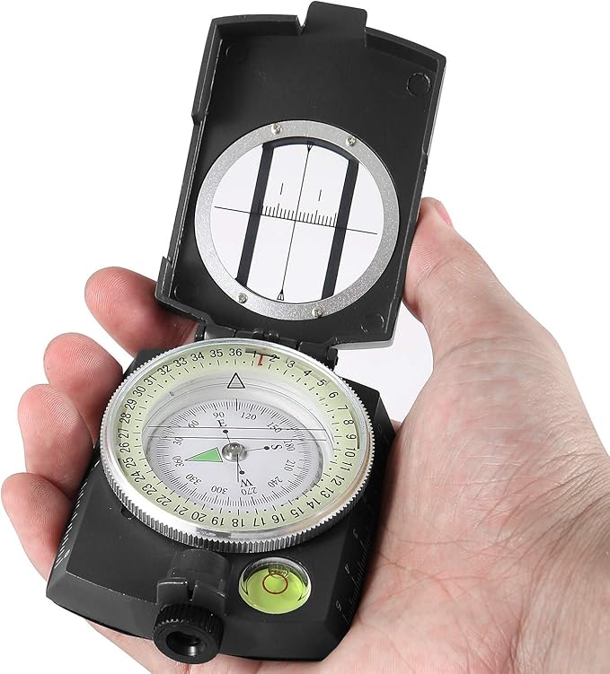 Brújula Lensática Militar Táctica Eyeskey EK-01 Impermeable miniatura 7