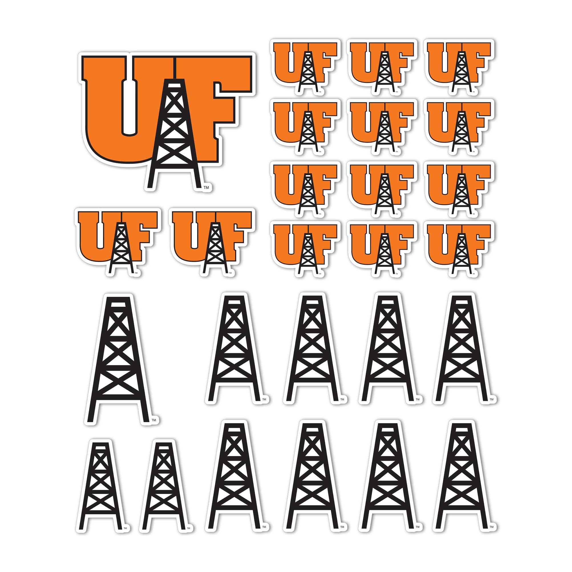 Sticker UF Oilers University of Findlay pour personnaliser votre quotidien