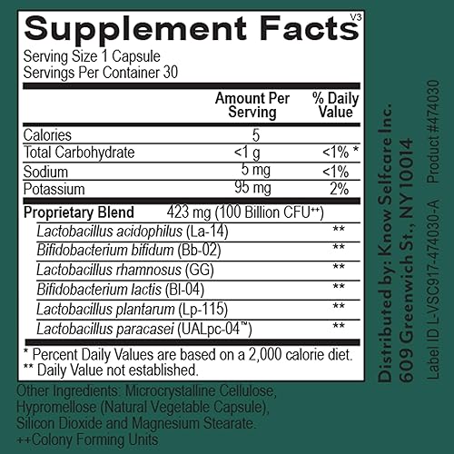 Miniatura 5 de Veracity - Suplemento probiótico de defensa metabólica, probióticos para mujeres y hombres, salud digestiva, equilibrio hormonal, inmune, cerebro y
