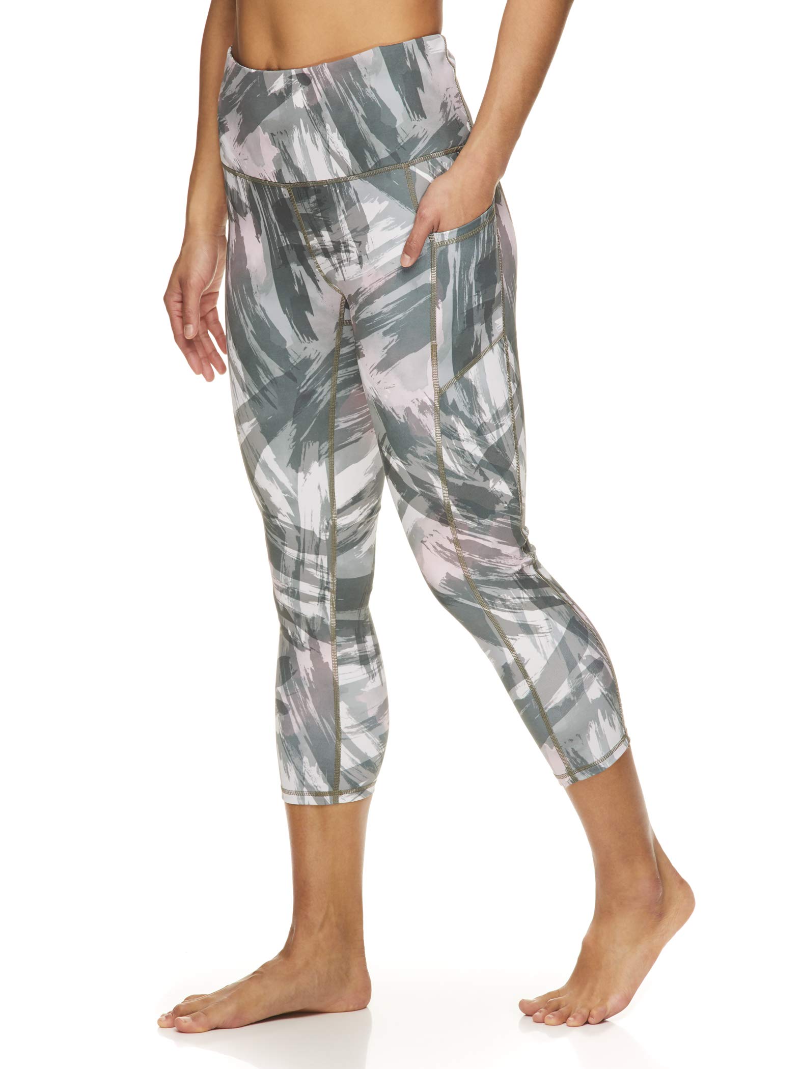 gaiam - Pantaloni da Yoga a Vita Alta, da Donna, a Compressione, per Allenamento Atletico
