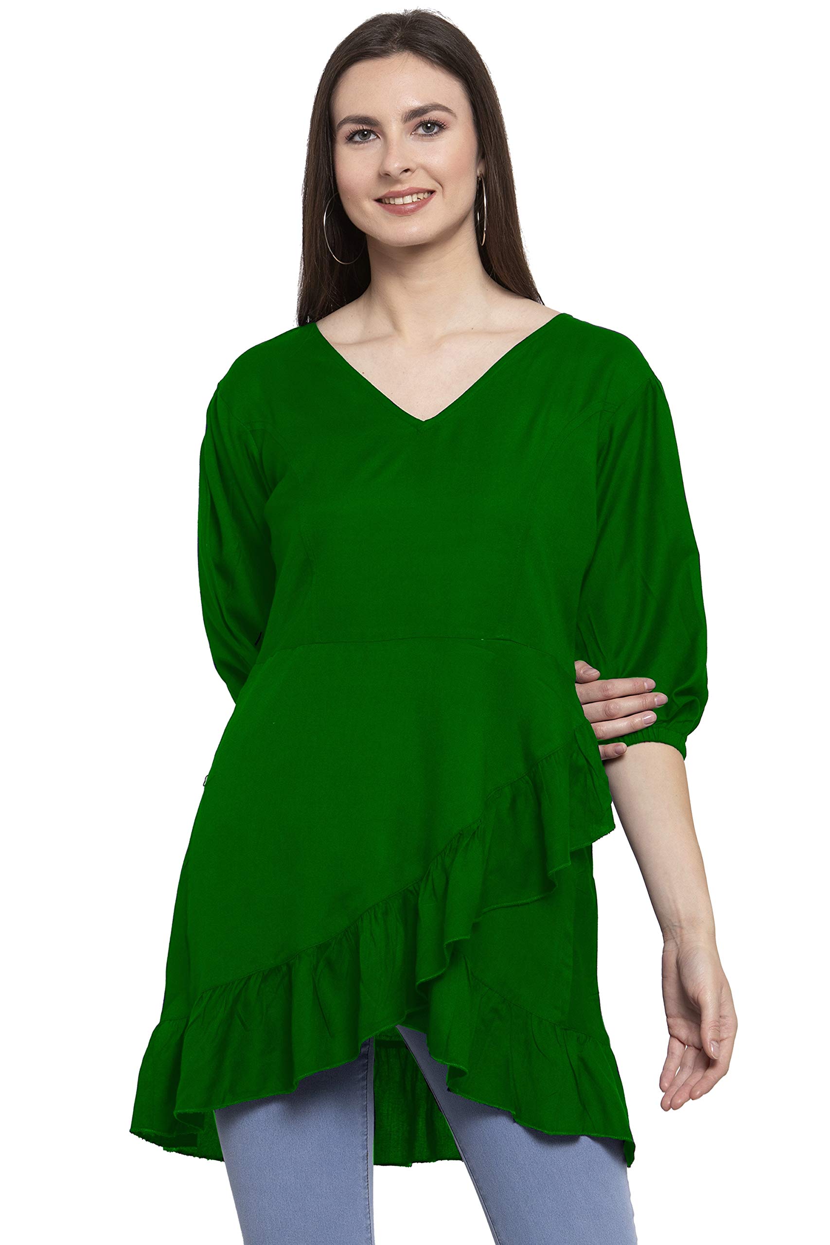 PATRORNAWrap Batwing Sleeve Top