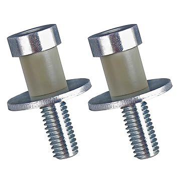 UNIGT Door Lock Striker 38420 Compatible with Door Lock Bolt for 1971-1991 GMC Truck Door Bolt Pin Replace OEM 9601750 - Sold in Pairs