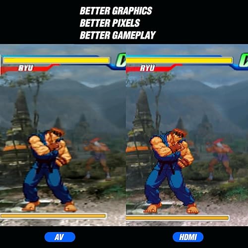 Miniatura 7 de Adaptador HDMI PS2PS1 - Interruptor RGB a YPbPr integrado, adaptador de videojuegos Plug & Play sin retraso, adaptador convertidor HDMI para consola