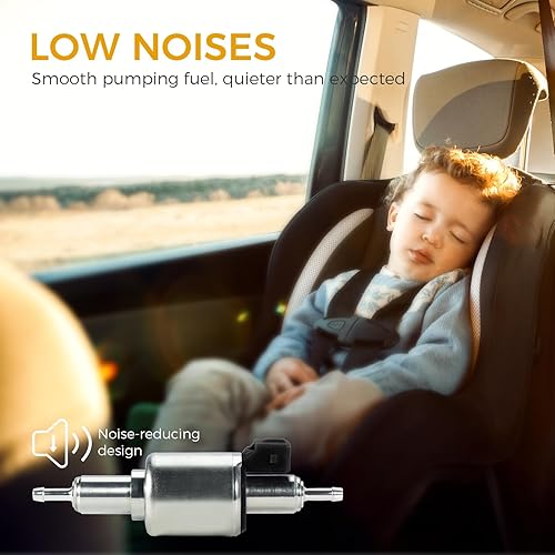 Miniatura 6 de WAYSKA Bomba de combustible del calentador diesel, más silencioso, piezas de repuesto del calentador diesel para el calentador de estacionamiento