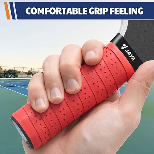 Miniatura 3 de JAYA Cinta de Agarre para Pala de Pickleball, Paquete de 2 o 5 Cintas de Agarre de Repuesto para Pickleball, Absorbe la Humedad y Cómoda Cinta de