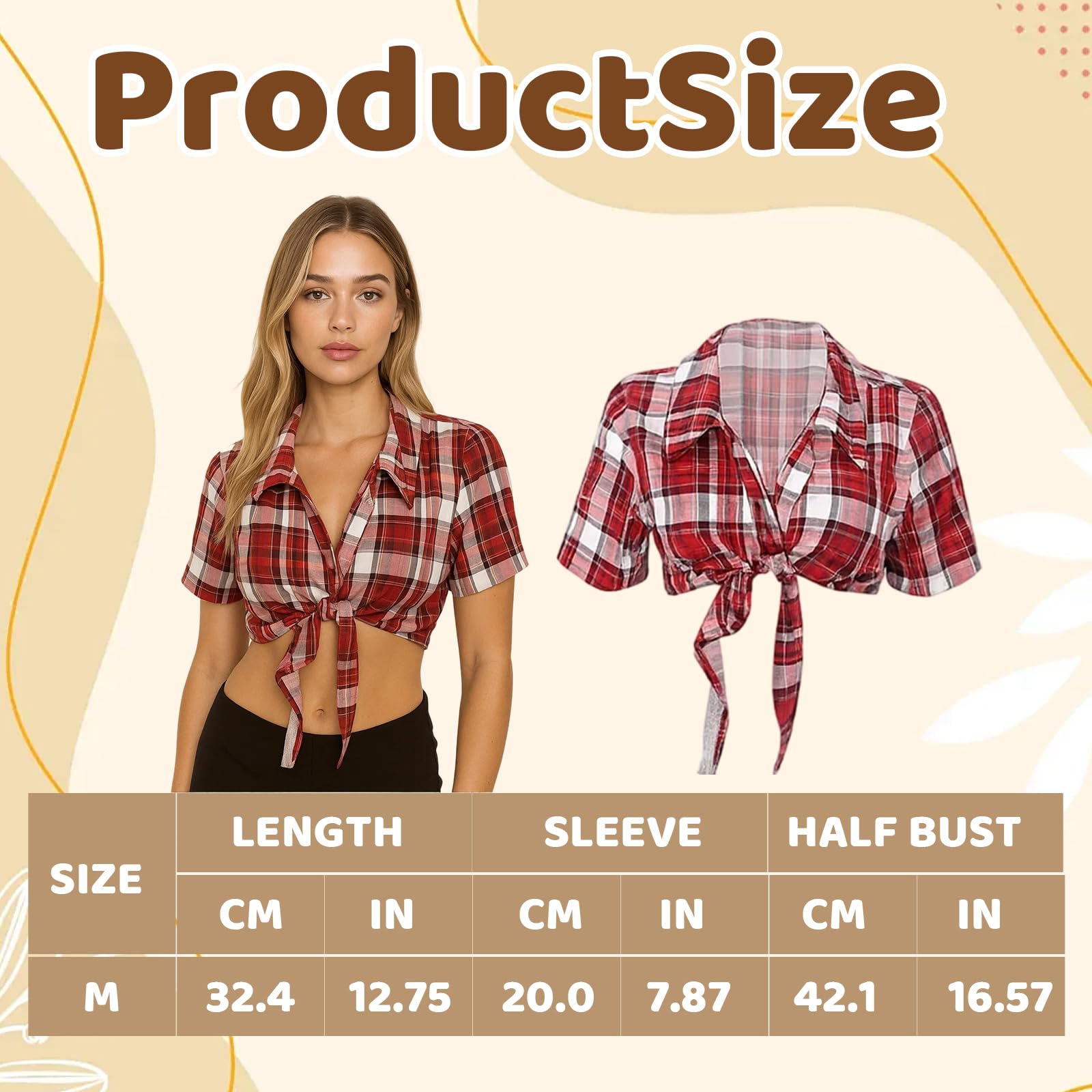 Cowgirl Outfits for Women, Cow Girl Outfit Women, 6Pcs Western Clothing  with Cowboy Hat, Glasses, Scarf, Plaid Shirt(M), Earrings, Cowboy  Accessories for Fancy Dress Festivals & Halloween Party - BigaMart