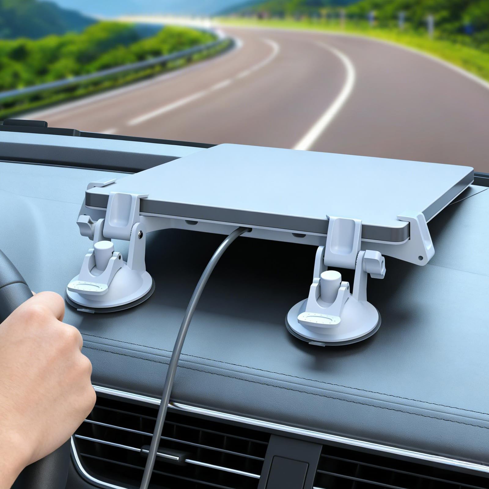 Linkoostar Starlink - Mini soporte para salpicadero de coche, 2 unidades, con ventosa Starlink para salpicadero y parabrisas, adecuado para la mayoría de vehículos y proporciona una señal