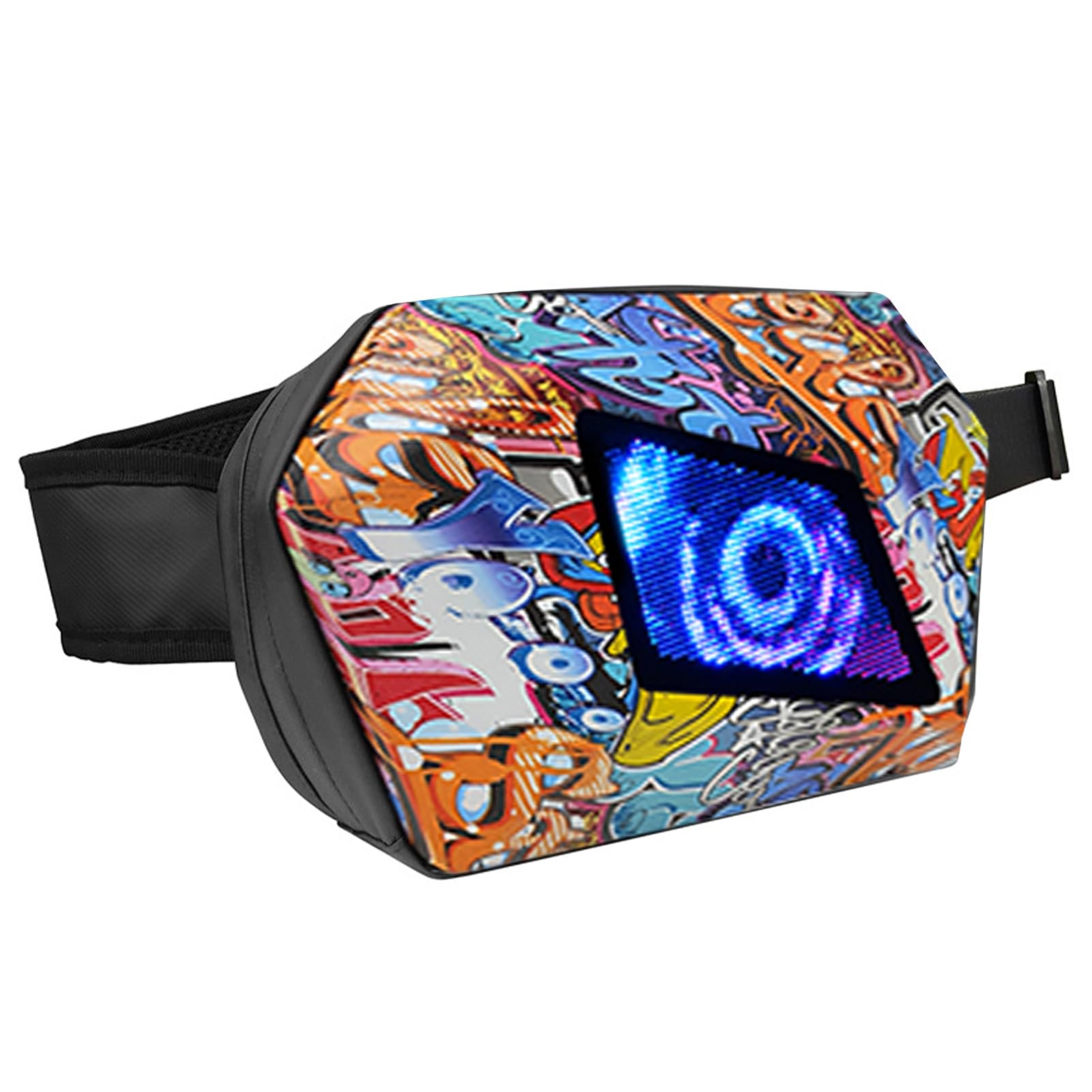 LabymosLabymos LED Knight Pack Motorcycle Riding Luminous Single Shoulder body Hardshell Bag