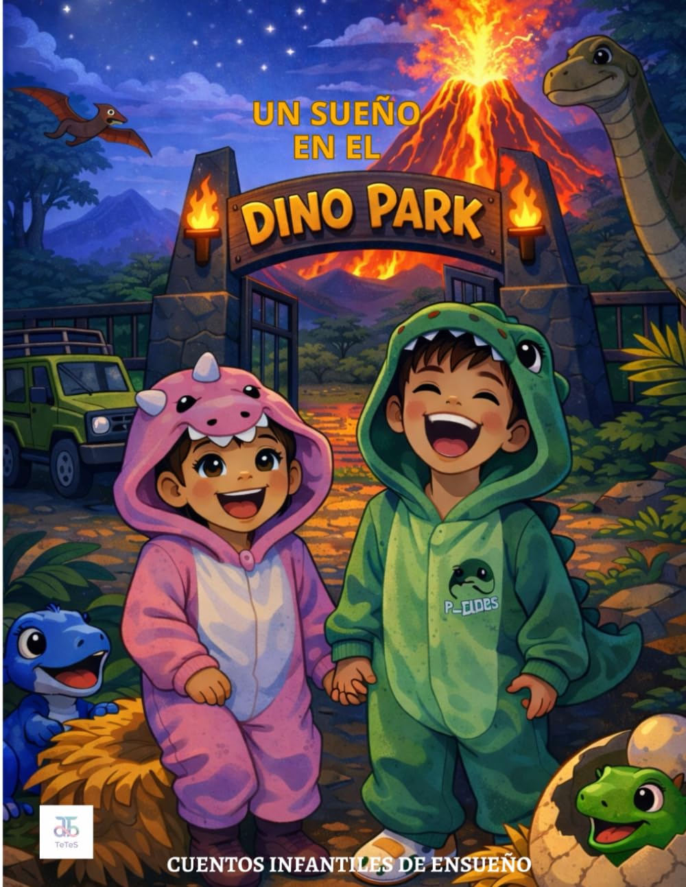 UN SUEÑO EN EL DINO PARK (Las aventuras de Martín y Aurora)
