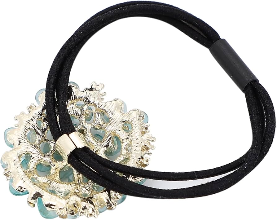 ヘアゴム　No.327 Amazon | （カンパニュラ327）ヘアゴム フラワーブルー 1個 収納