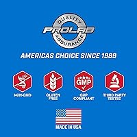 Vista 3 de ProLab Glutamina en polvo, 35.3oz (1000 g)