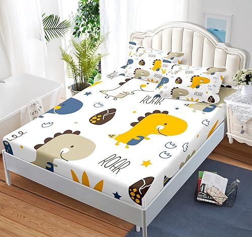 Miniatura 164 de CVHouse Juego de sábanas de mariposa arcoíris tamaño individual para niñas, niños, adolescentes, juego de ropa de cama de 4 piezas con 1 sábana