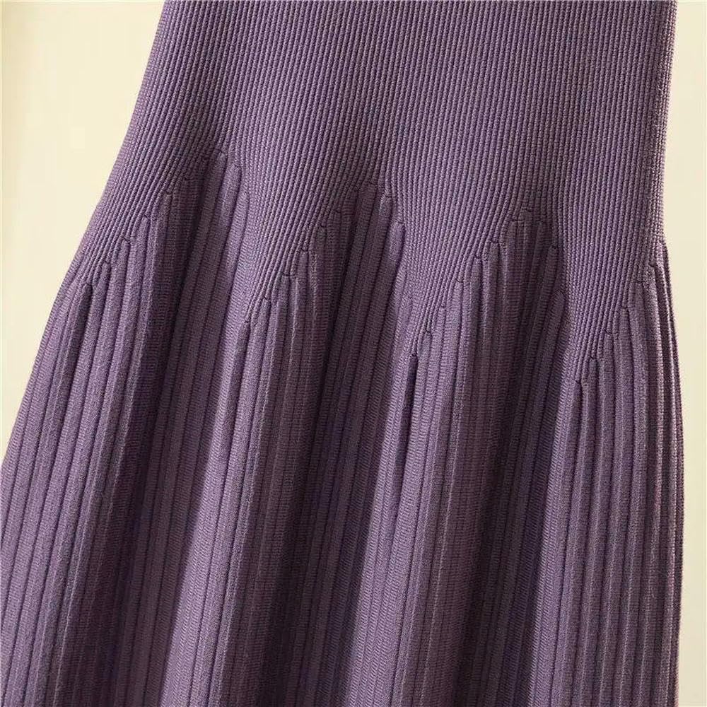 QXDZSW Gonna a pieghe versatile per autunno e inverno, a trapezio, per la stagione dei bambini, sembra sottile e copre i fianchi