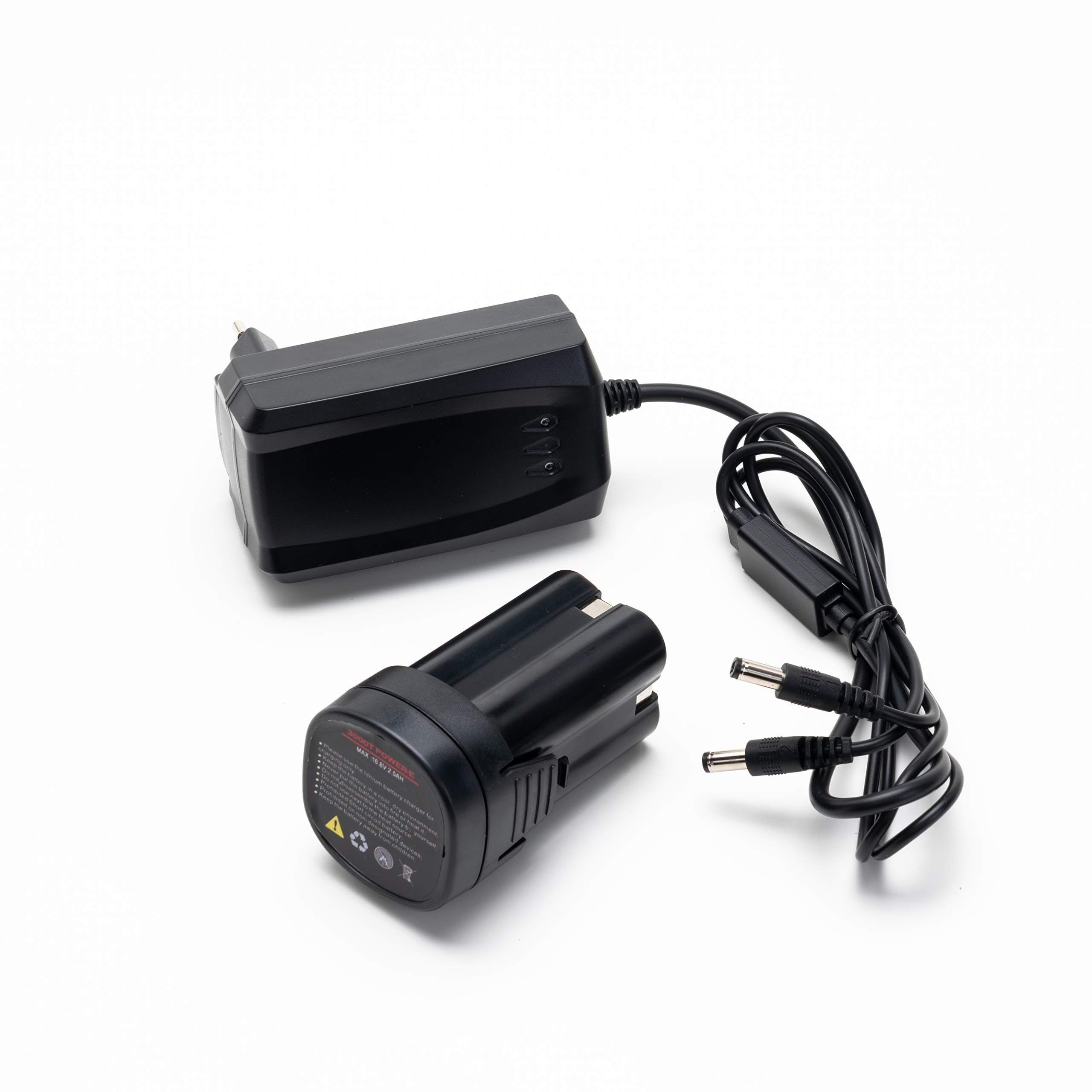 3000T E-POWER - kit forbice professionale da potatura a batteria elettrica taglio passante con lama curva