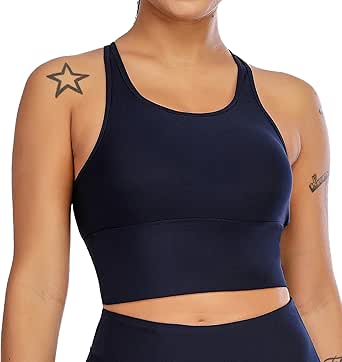 3 Piece Women Sports Bra Front Fastening High Impact Zip Front Plus Size Post Surgery Bras Crop Top With Adjustable Straps Wirefree Workout Gym