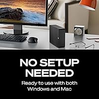 Vista 5 de Seagate Expansion 8TB Disco duro externo HDD - USB 3.0, con servicios de recuperación de datos de rescate (STKP8000400)