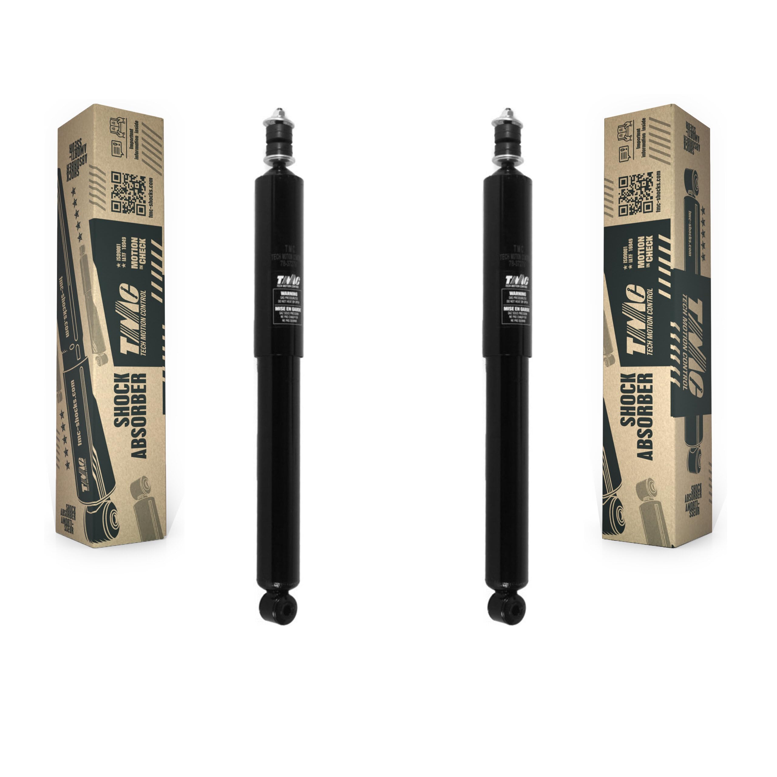TMC Rear Suspension Shock Absorbers Pair Replacement For Honda Civic - Left Right Side (Driver Passenger) K78-100412 — view 25