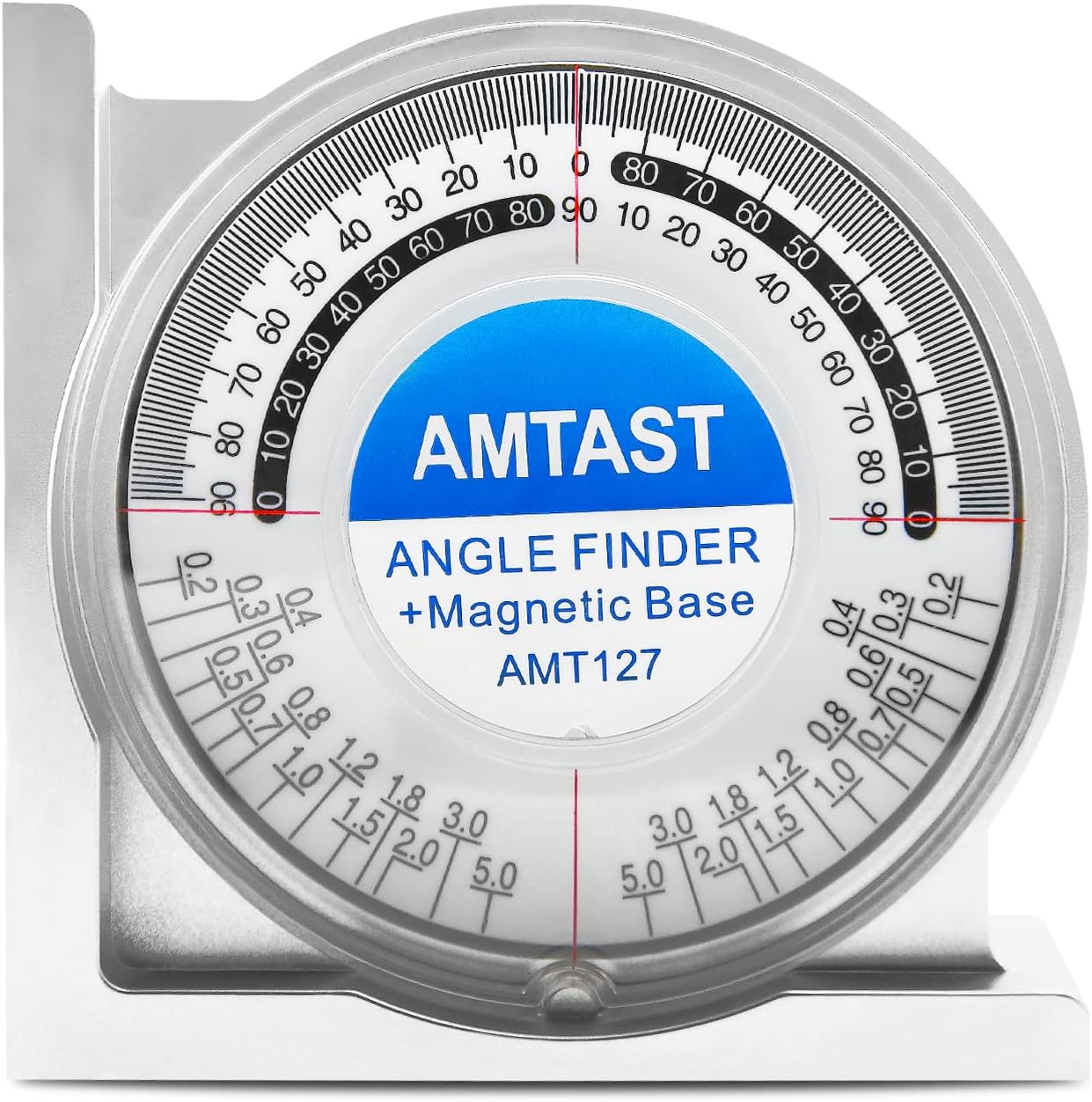 AMTAST Angle Finder Angle Locator Mini Inclinometer