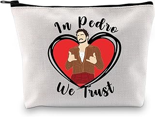 Pedro P Inspired Gift In Pedro We Trust Makeup Bag Daddy's G-irl Cosmetic Bag Pedro P Fan Merch (In Pedro We Trust MB)