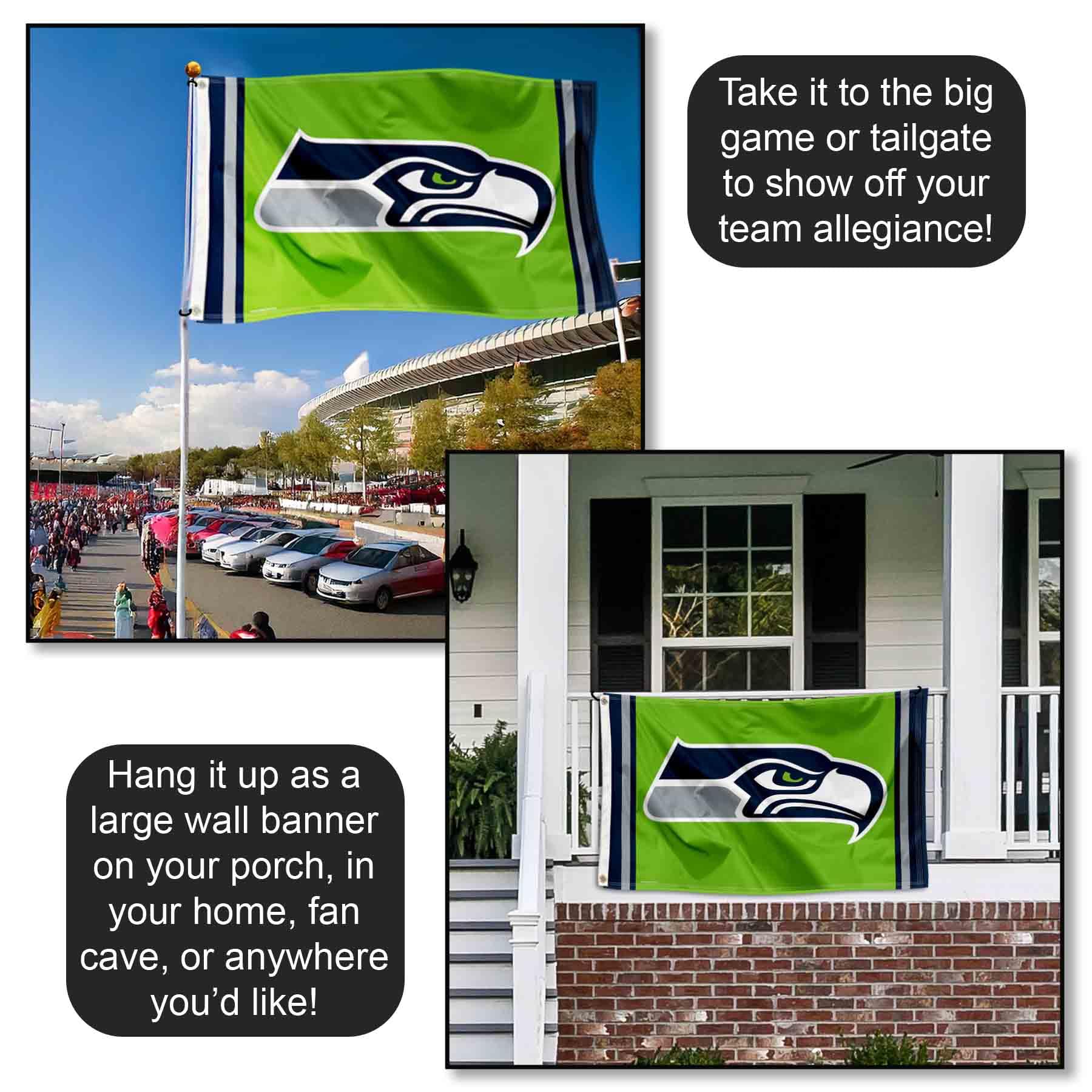 Toalha De Praia E Banho Wincraft Russel Wilson Seattle Seahawks M04gps Mktp