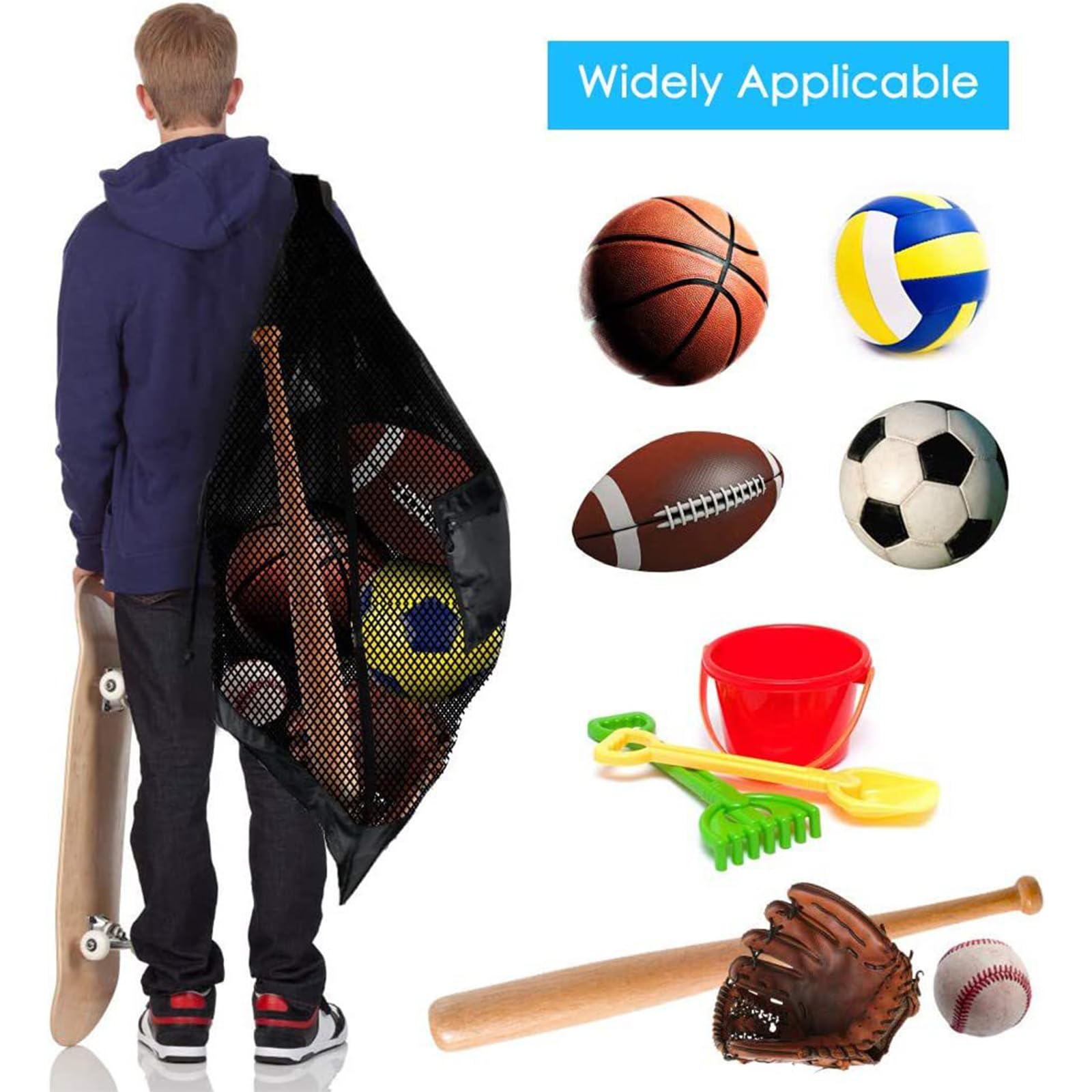 Netztasche, Ball Aufbewahrungstasche, Team Ball Tragetaschen, Netzgewebe, Outdoor Sport, Fußball, Basketball, Volleyball, Taschen, Netzgewebe