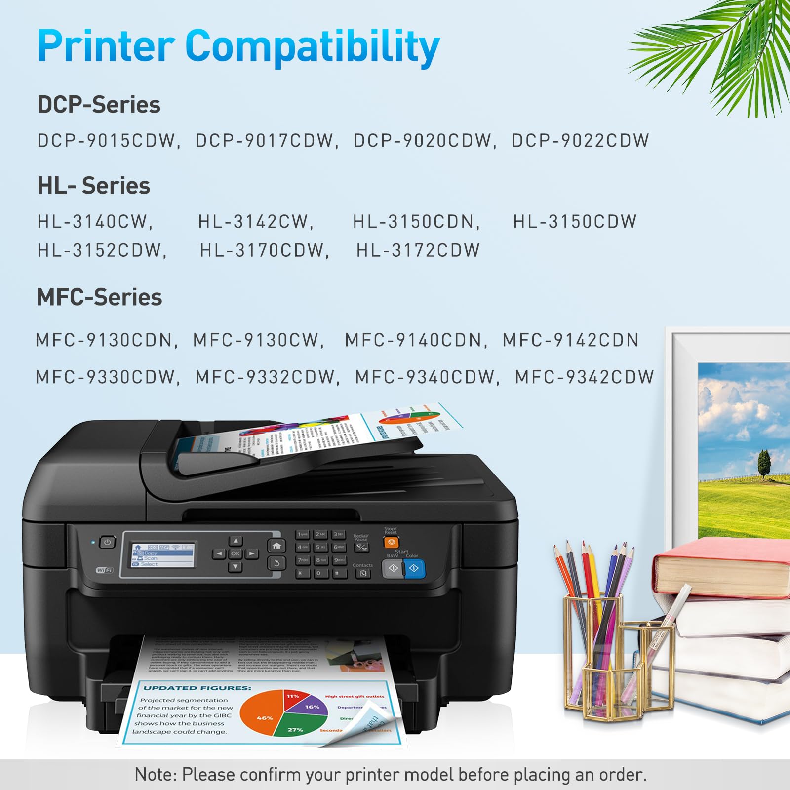 LeciRoba DR-241CL Trommel Set 4er Pack - Kompatibel Für Brother Drucker