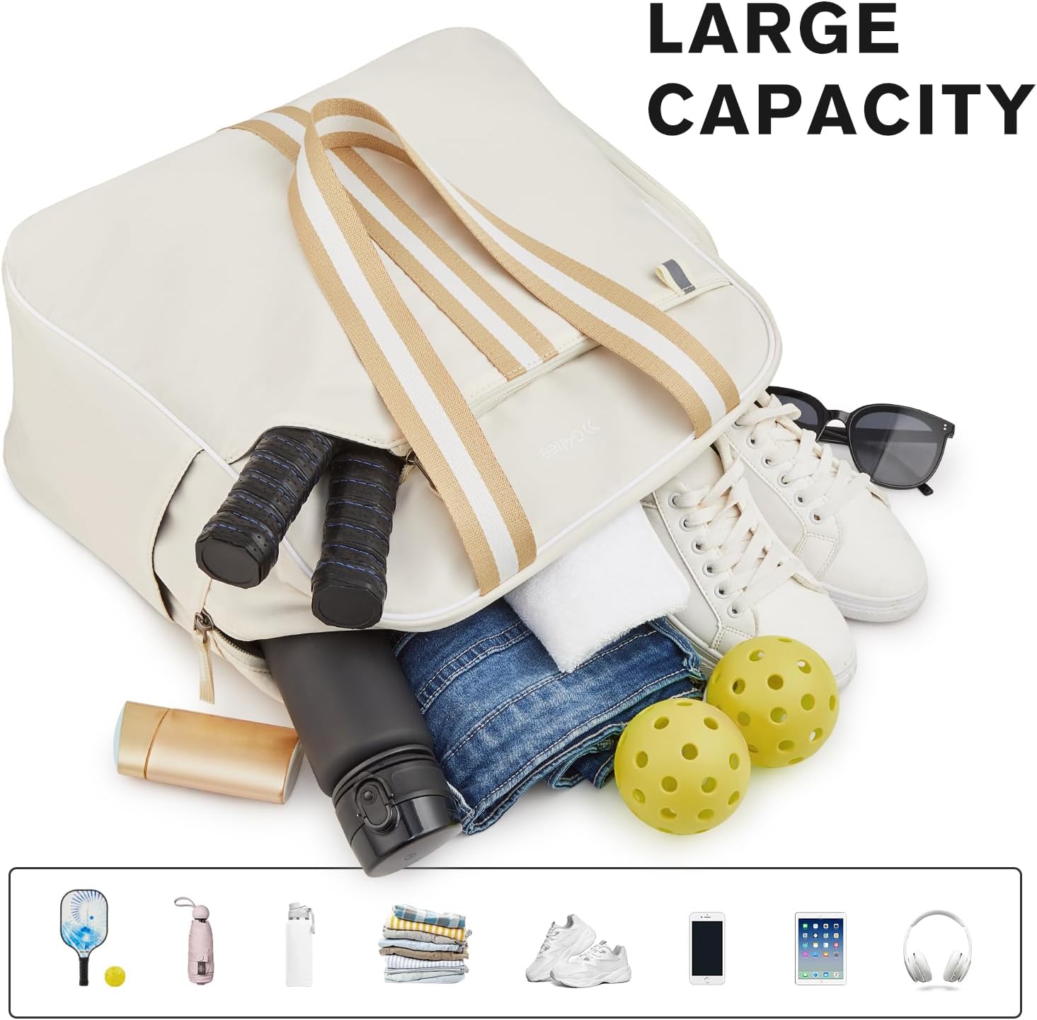 G4Free Pickleball Bag, Pickleball Bag Tote for Women and Men - Image 7