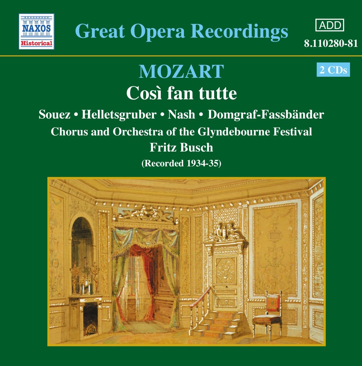 MOZART: Cosi fan tutte