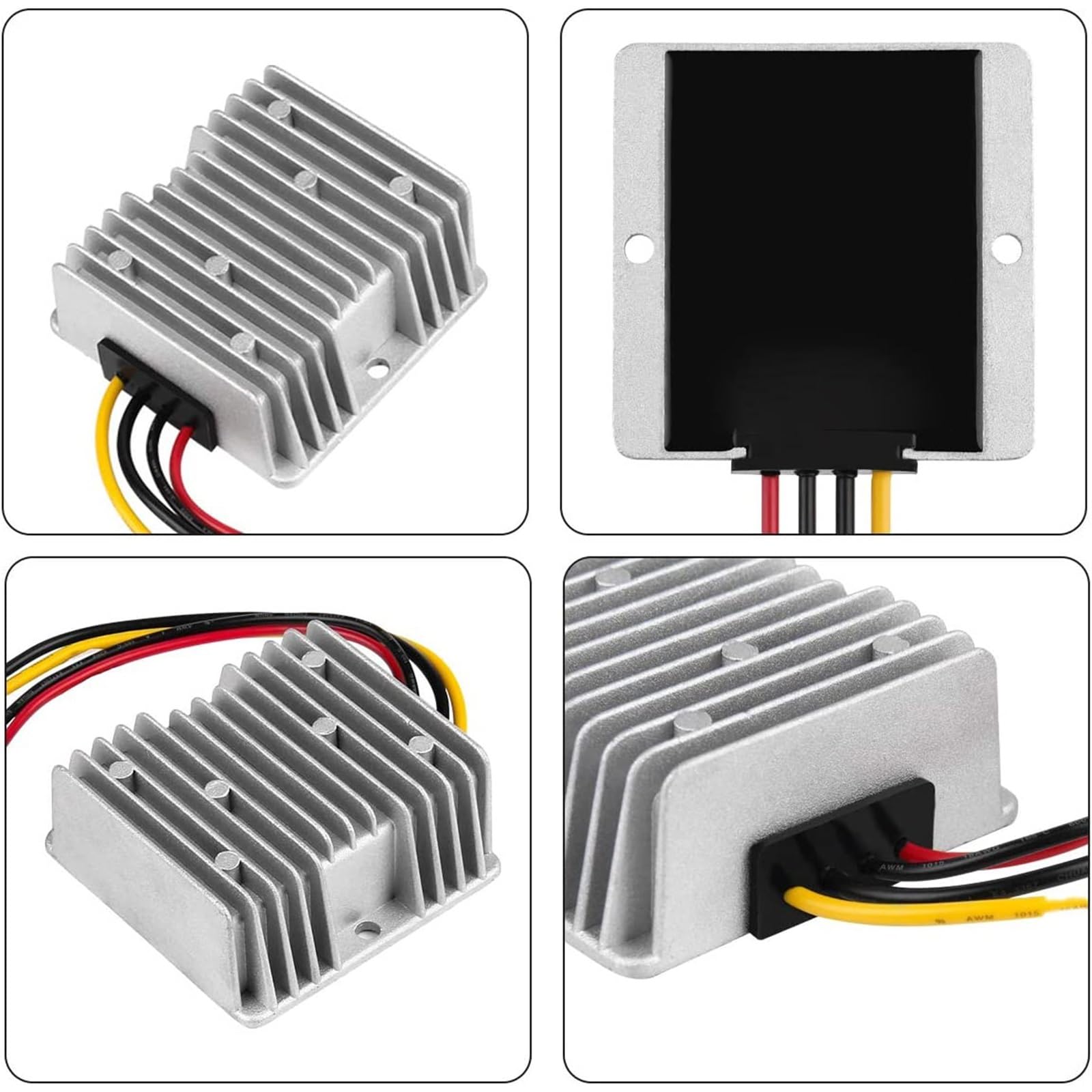 1 Stück DC-DC 24 V 18 V auf 12 V 20 A 240 W Step-Down-Konverter Netzteil 12 V Spannungsregler Buck-Konverter (24 V (15-40 V), 12 V 20 A