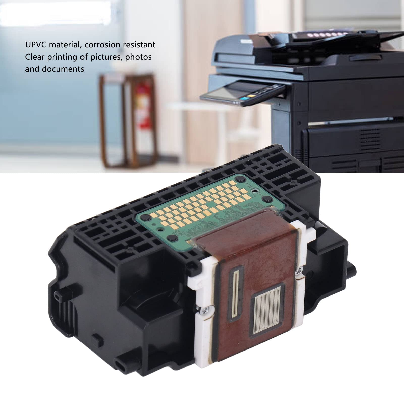 Marhynchus Testina di Stampa di Ricambio UPVC Nera Testina di Stampa QY6 0072 per IP4600 4700 4680 4760 MP630 640 Compatibile con QY6 0072 Testina di Stampa