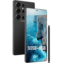 I25 Ultra 12GB + 512GB Unlocked Phone 6.9" FHD+ 5G 8000mAh Battery Black