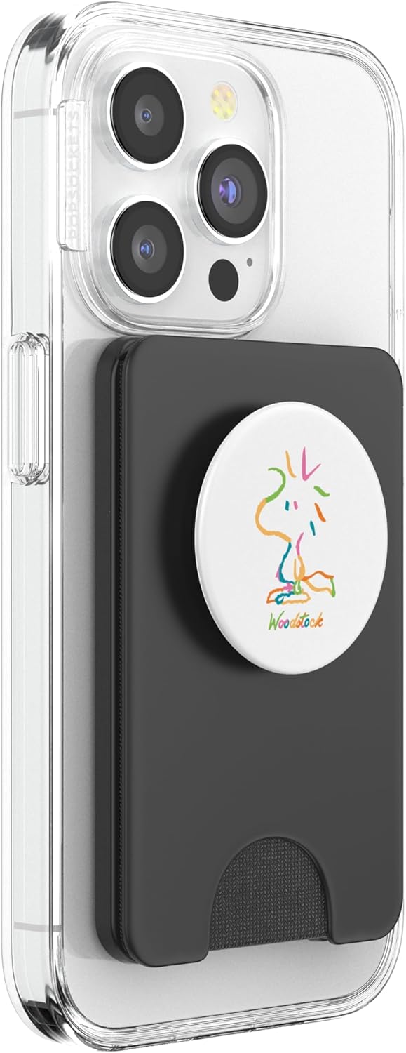 Peanuts - Woodstock Oversized PopSockets PopWallet for MagSafe