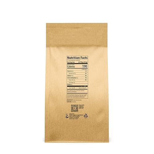 Miniatura 5 de Pure Original Ingredients Paquete de harina de almendras y extracto de stevia, varios tamaños sin gluten, horneado