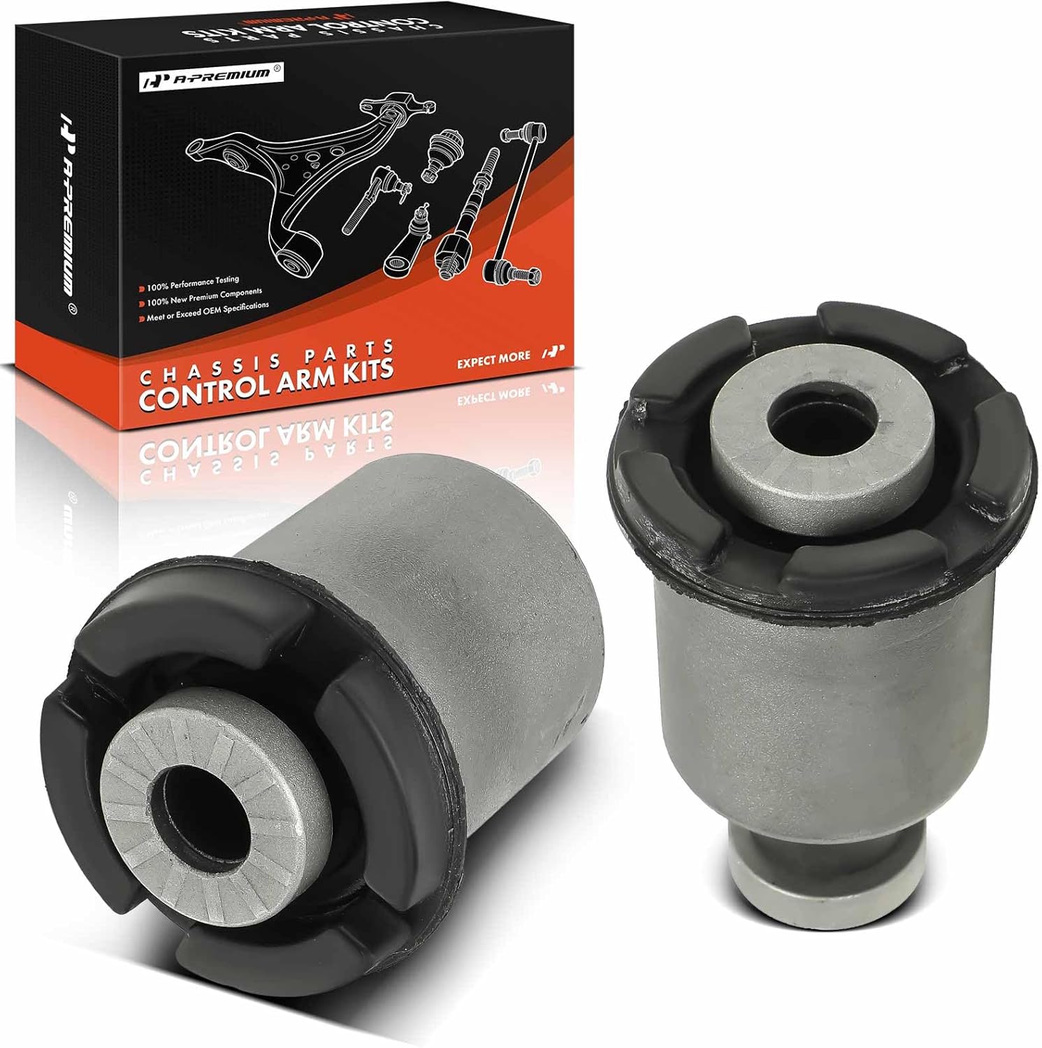 A-Premium 2 x Front Lower Control Arm Bushing Kit, Compatible with Ford F-150 F150 2009-2014, Expedition 2007-2014 & Lincoln Navigator 2007-2014