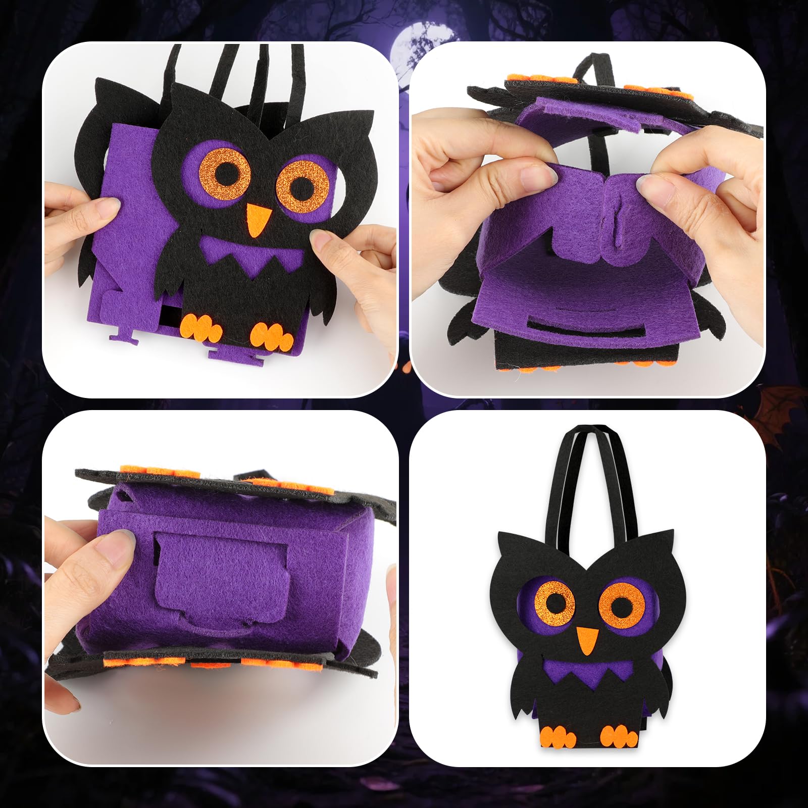 TAGVO Costume da Strega Halloween per Bambina, Ragazze Principessa Vestito Strega Viola Poncho Cappuccio Capo Paillettes Tulle Abiti serbatoio per bambini Halloween fantasia vestire per 1-6 anni