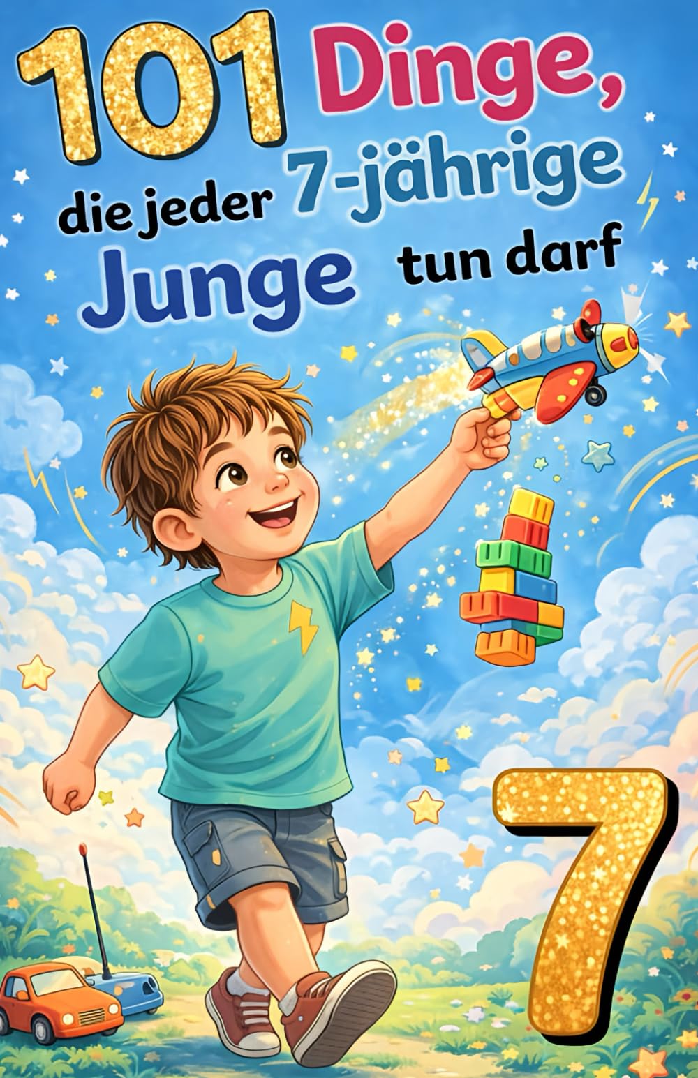 101 Dinge, die jeder 7-jährige Junge tun darf: Das inspirierende Geburtstagsgeschenk zum 7. Geburtstag – voller Mut, Freude und liebevoller Gedanken (Wachsen mit Selbstvertrauen)
