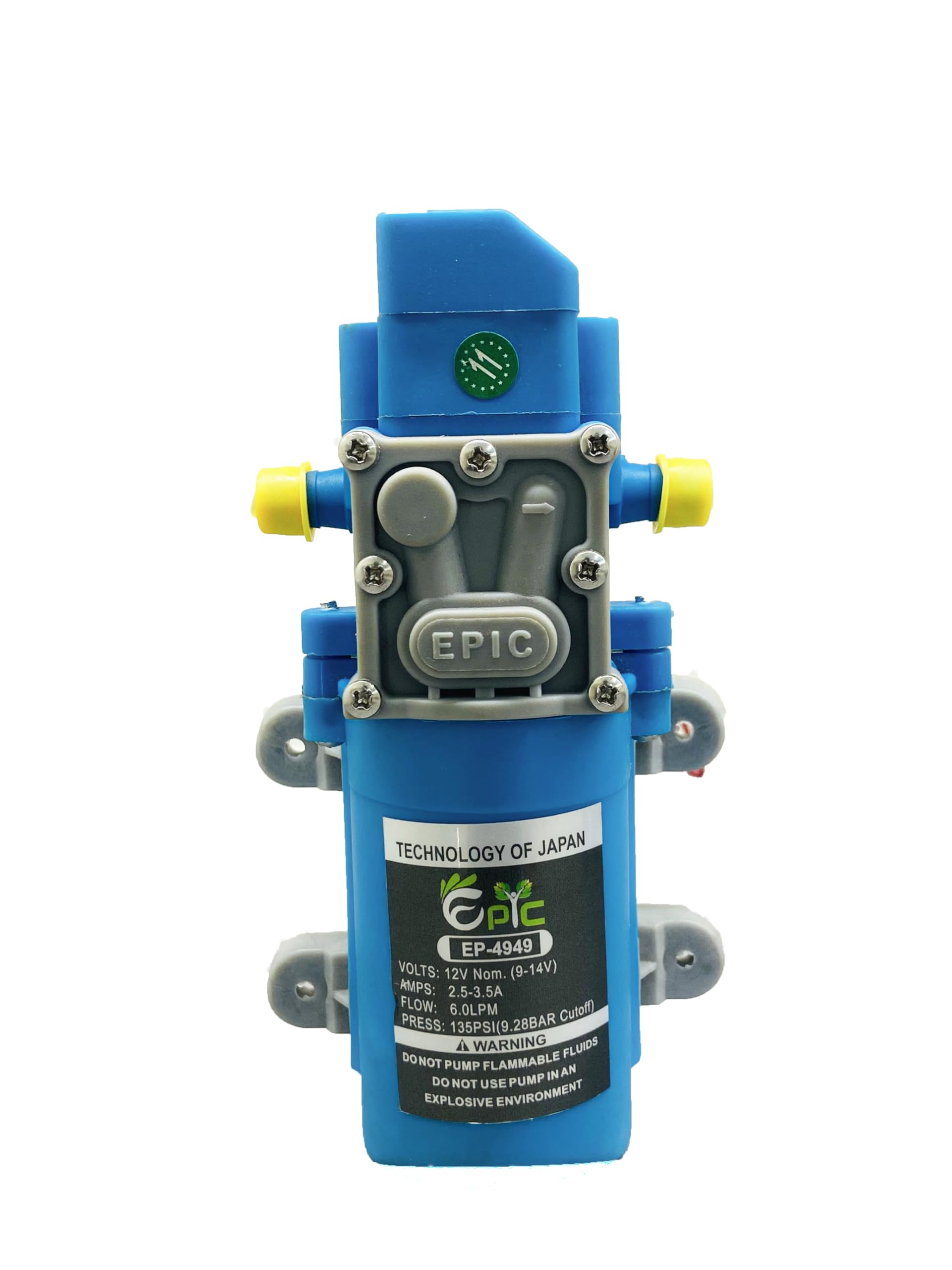 RAVI SPRAYER® Epic High Pressure 12v Dc 135Psi Water Pump Battery Sprayer Motor High Performance 12V Dc 135 Psi Used in Farm Agriculture Mist Spray, Car Bike Wash, Sanitizing, Ac Cleaning, (B0CK4QT6CR) Amazon Price History, Amazon Price Tracker